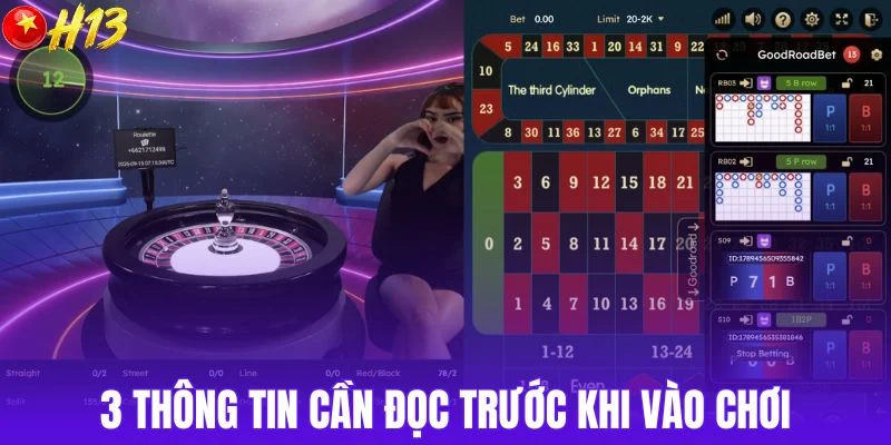 3 thông tin cần đọc trước khi vào chơi