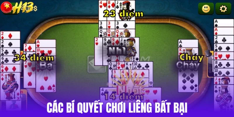 Các cách chơi liêng bất bại