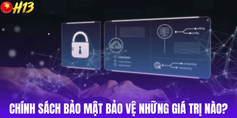 Chính sách bảo mật bảo vệ những giá trị nào?
