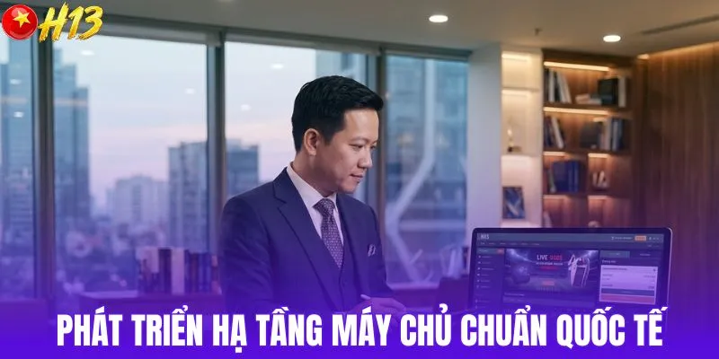 Đẩy mạnh hạ tầng máy chủ đạt chuẩn quốc tế