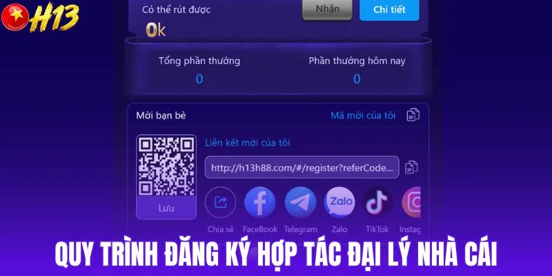 Hướng dẫn đăng ký thành đối tác nhà cái