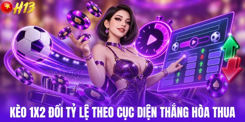 Kèo 1X2 đổi tỷ lệ theo cục diện thắng hòa thua