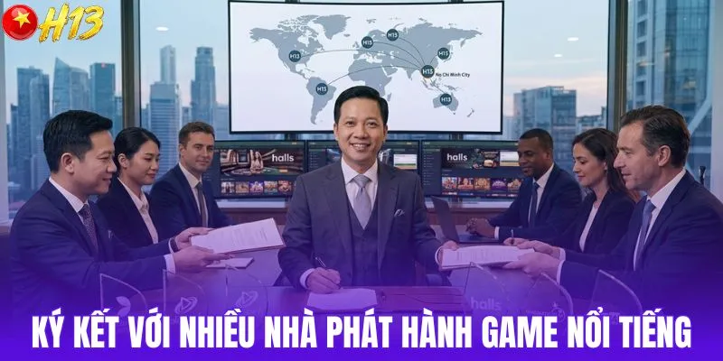 Mở rộng ký kết hợp tác với nhiều sảnh chơi danh tiếng