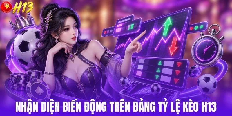 Nhận diện biến động trên bảng tỷ lệ kèo H13