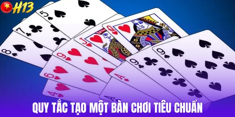 Quy tắc tạo một bàn chơi tiêu chuẩn