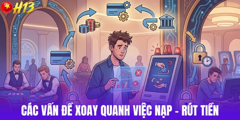 Tìm hiểu vấn đề xoay quanh nạp - rút tiền
